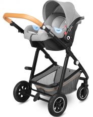 Дитячий візочок 3 в 1 Lionelo Amber Grey Stone